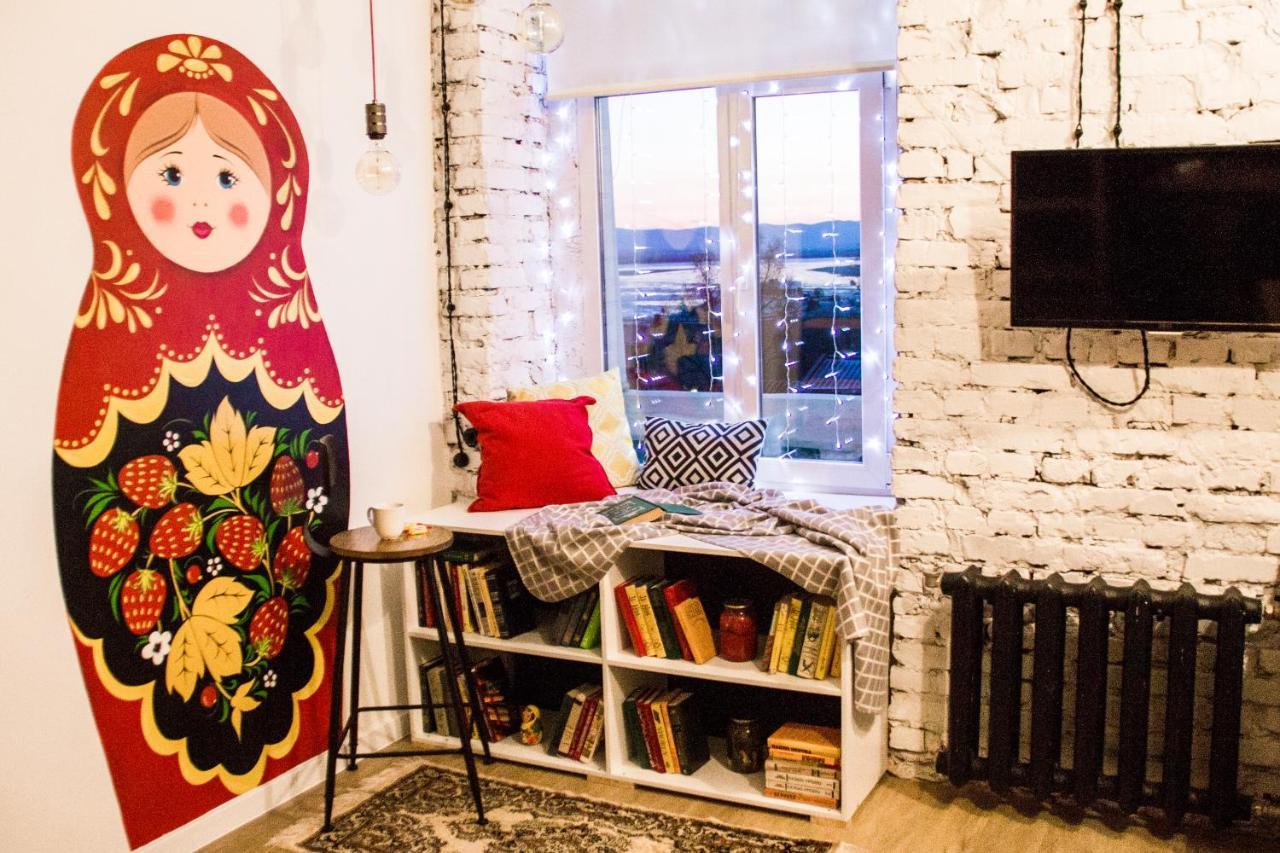 Matryoshka Apartment Khabarovsk Eksteriør bilde